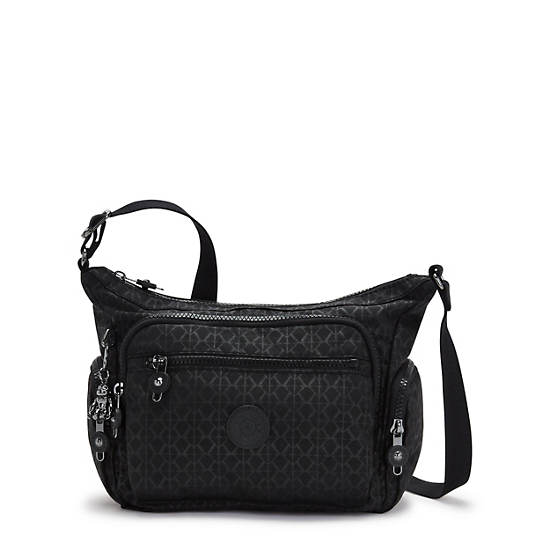 Kipling Gabbie Small Printed Crossbodytassen Zwart | België 2068PJ